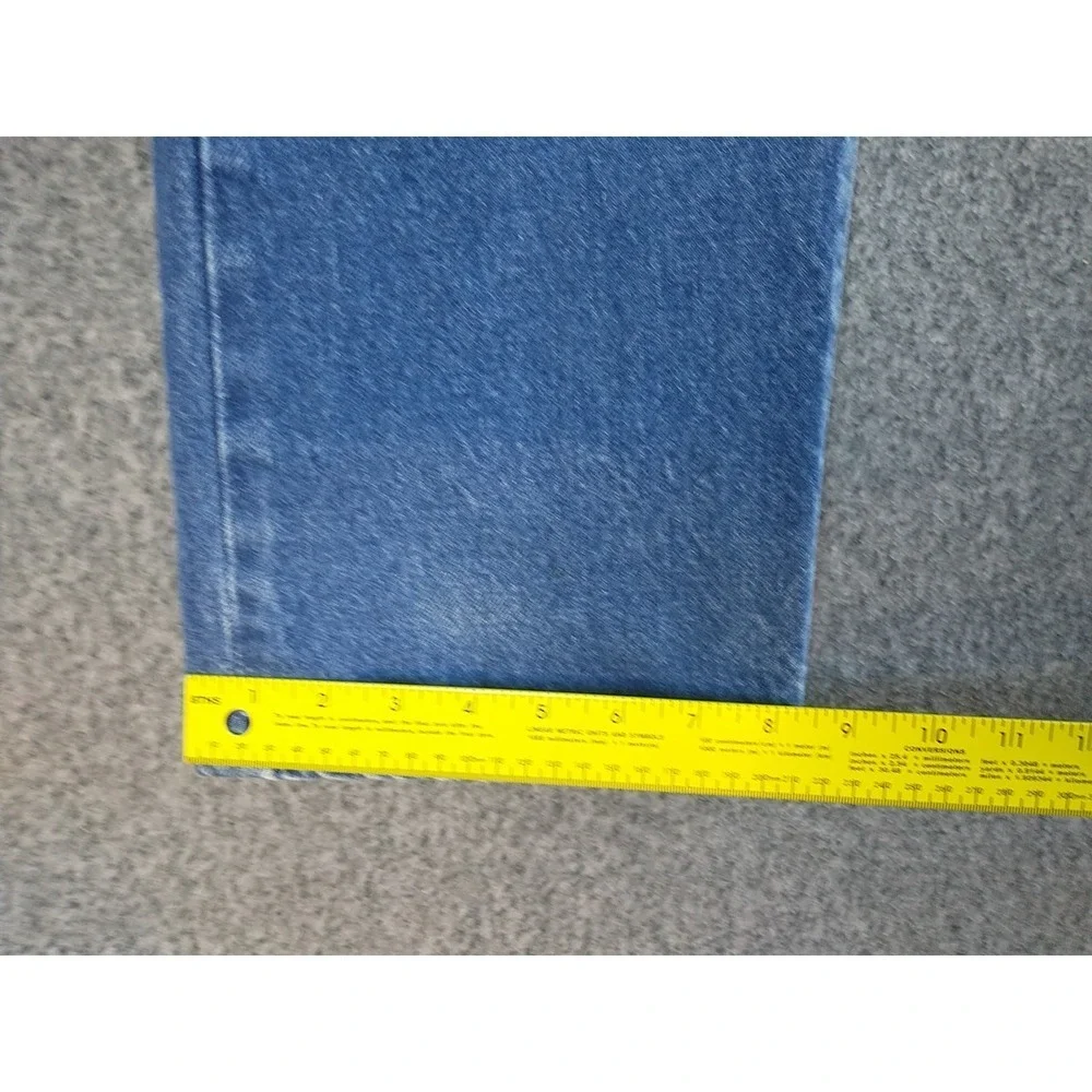 Vintage Levis Mens Medium Wash Straight Leg Denim Jeans Blue W34 L30